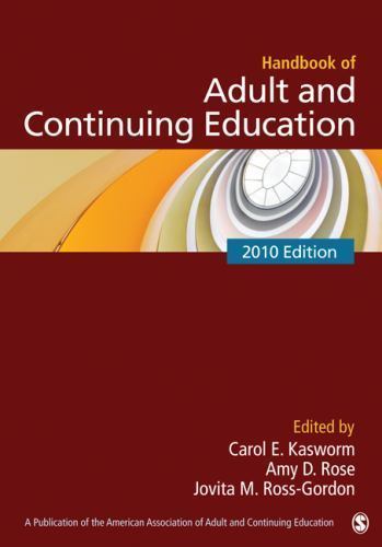Handbook of Adult and Continuing Education – 9781412960502, hardcover