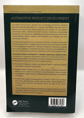 Automotive Product Development A Systems Engineering Implementation Bhise PB