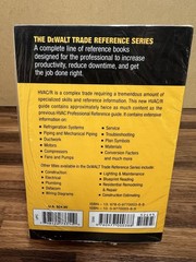 DEWALT Professional Trade Reference Manual Lot 6 Electrical HVAC Wiring NEW