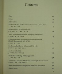Beethoven Studies, edited by Alan Tyson — HC/DJ, 1st edition