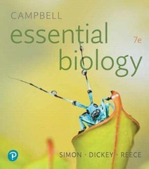 Campbell Essential Biology – Paperback, by Simon Eric; Dickey – Acceptable n
