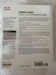 Wendell Odom, Official Cert Guides: ICND1 100-105; ICND2 200-105