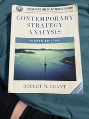 Contemporary Strategy Analysis with Access Code : Text and Cases by Robert M….