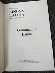 Lingua Latina Ser.: Grammatica Latina Pars I by Hans H. Ørberg