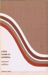 A First Reader in Statistics – Paperback, by Elzey Freeman F. – Acceptable