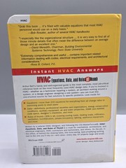 HVAC Equations, Data and Rules of Thumb by Arthur A. Bell (2000,