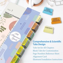 Index Tabs for Applied Behavior Analysis Cooper 3Rd Edition, Free Shipping