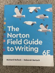 The Norton Field Guide to Writing | 6E – Paperback, by Richard H Bullock – Good