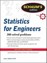 Schaum’s Outline of Statistics for Engineers (Schaum’s Outlines) – GOOD