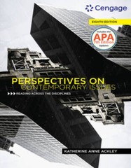 Perspectives on Contemporary Issues – Paperback – VERY GOOD