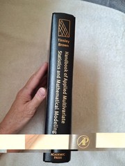 Handbook Of Applied Multivariant Statistics And Mathematical Modeling by Tinsley