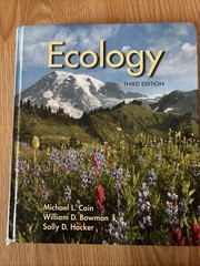 Ecology by William D. Bowman, Michael L. Cain and Sally D. Hacker