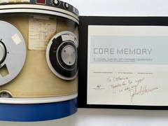 CORE MEMORY: A VISUAL SURVEY OF VINTAGE COMPUTERS By John Alderman ~ signed