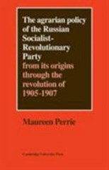 The Agrarian Policy of the Russian Socialist-Revolutionary Party: From its…