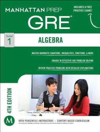 GRE Algebra Strategy Guide (Manhattan Prep GRE Strategy Guides) – GOOD