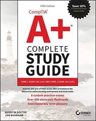CompTIA A Complete Study Guide: Core 1 Exam 220-1101 and Core 2 E – VERY GOOD