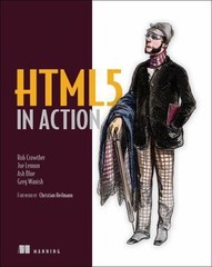 HTML5 in Action by Rob Crowther; Joe Lennon; Ash Blue