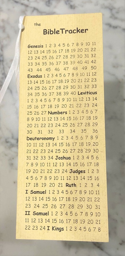 BibleTracker – Bible Reading Checklist (color: Khaki) – NEW