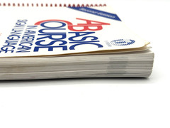 A Basic Course in American Sign Language by Tom Humphries – Spiral Bound PB