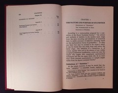 Statistics & their Application to Commerce by A. R. Ilersic, 10th edition, 1952