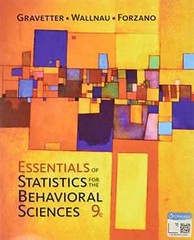 Essentials of Statistics for – Paperback, by Gravetter Frederick; Wallnau – Good