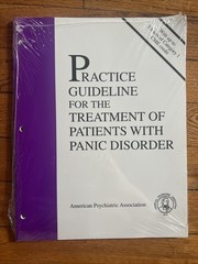 Practice Guideline for the Treatment of Patients With Panic Disorder