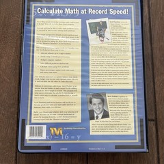 Mega Math The Human Calculator Scott Flansburg Cassettes VHS Workbook 1997