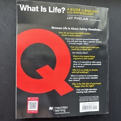 What Is Life? a Guide to Biology with Physiology by Jay Phelan (2021, Trade…