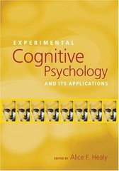 Experimental Cognitive Psychology and Its Applications Hardcover