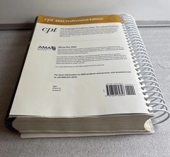 CPT Professional 2024 – Spiral-bound, by American Medical Association