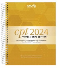 CPT Professional 2024 Paperback American Medical Association