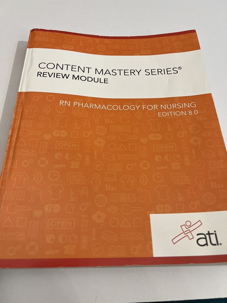 RN Pharmacology for Nursing Edition 8. 0 by Assessment Technologies Institute…