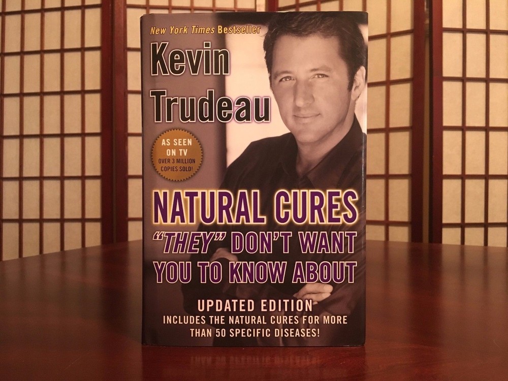 Natural Cures They Don’t Want You To Know About by KEVIN TRUDEAU 2004 Hard Copy