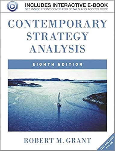 Contemporary Strategy Analysis: Tex…, Grant, Robert M