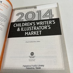 2014 Children’s Writer’s and Illustrator’s Market Paperback Chuck Ex Liberia PB
