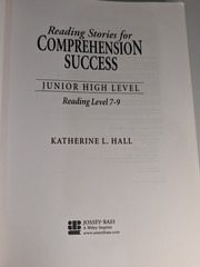 Reading Stories for Comprehension Success: Junior High Level, Reading Levels…