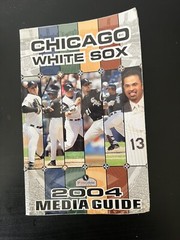 2004 CHICAGO WHITE SOX Official Media Guide 416+ Pages! Very Good USED Condition