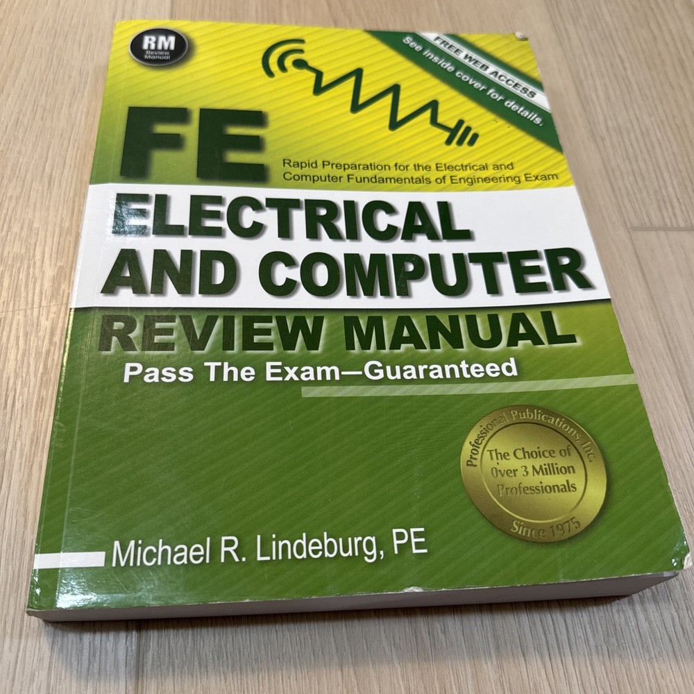 PPI FE Electrical and Computer Review Manual – Comprehensive FE Book for the FE