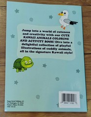 Cute Kawaii Animals Coloring and Activity Book 80 Adorable pages of Fun