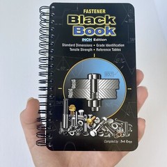 FASTENER Black Book – Handbook Size with FREE Thread Identification Gauge
