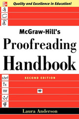 McGraw-Hill’s Proofreading Handbook