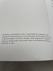Makers of Modern Strategy Machiavelli to Nuclear Age Peter Paret PB Princeton