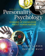 Personality Psychology: Domains of Knowledge About Human Nature (B&B Psyc – GOOD