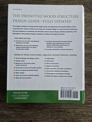 Design of Wood Structures-ASD/LRFD by Donald E Breyer