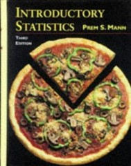 Introductory Statistics by Prem S. Mann (1997, Hardcover)