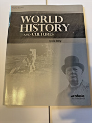 Abeka World History and Cultures (Grade 9) 3rd edition Curriculum lot