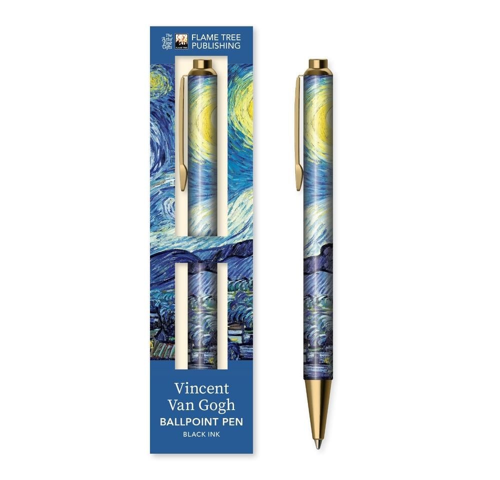 Vincent van Gogh: The Starry Night Boxed Decorative Ballpoint Pen by Flame Tree