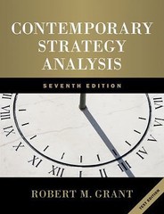 Contemporary Strategy Analysis, Grant, Robert M., Book