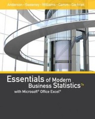 Essentials of Modern Business Statistics with Microsoft Office Excel – VERY GOOD