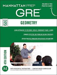 GRE GEOMETRY (MANHATTAN PREP GRE STRATEGY GUIDES) **Mint Condition**